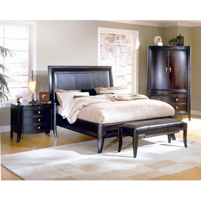Lisbon Queen Sleigh Bedroom Collection by Brownstone Furniture -image