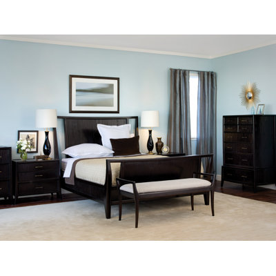 Marin Sleigh Bedroom Collection by Brownstone Furniture -image