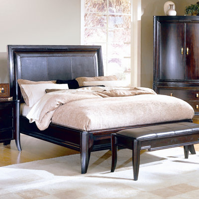 Lisbon Queen Panel Bed by Brownstone Furniture -image