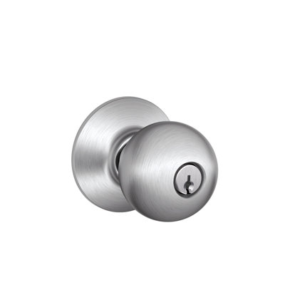 Schlage Orbit Keyed Entry Knob