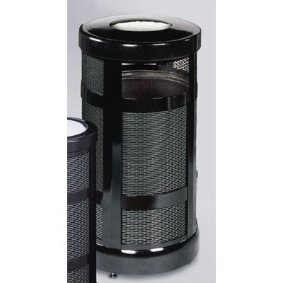 Rubbermaid Commercial Products Architek 17 Gallon Radius Ash Urn Trash Receptacle