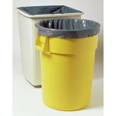 Rubbermaid Commercial Products 50-Gallon Tuffmade Poly-Liner Bag in Gray
