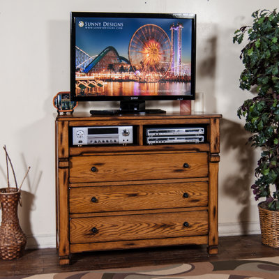 Sedona 3 Drawer Media Chest by Sunny Designs -image