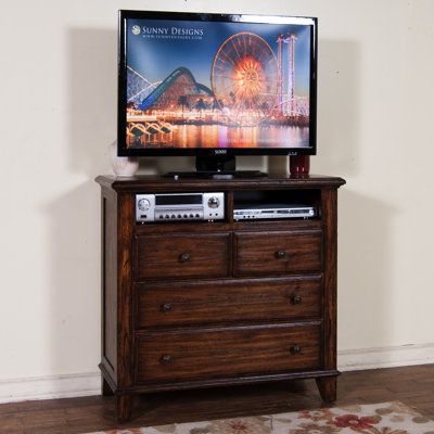 Safari 6 Drawer Media Chest by Sunny Designs -image