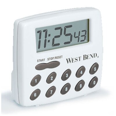west bend electronic triple timer clock