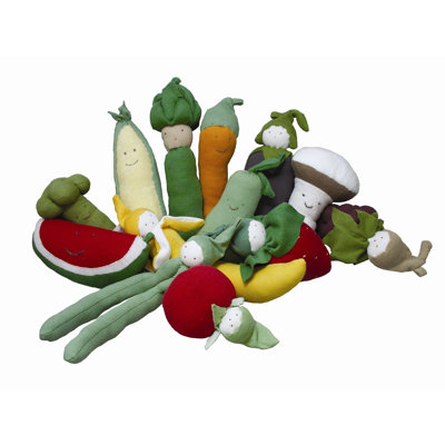 Under the Nile Veggies Mushroom Plush Toy