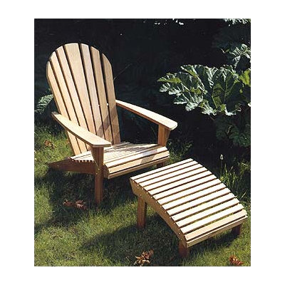 Barlow Tyrie Teak Adirondack Seating Set