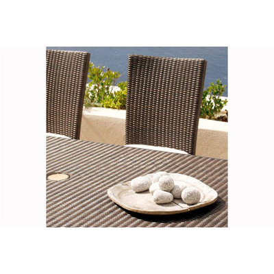 Barlow Tyrie Teak Savannah Woven Rectangular Dining Table
