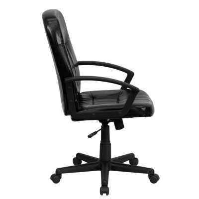 Flash Furniture Mid-Back Leather Office Chair