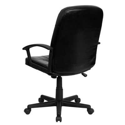 Flash Furniture Mid-Back Leather Office Chair