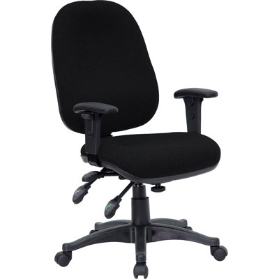 Flash Furniture Fabric Computer Office Chair with Height and Width Adjustable Arms