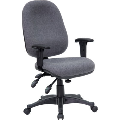 Flash Furniture Fabric Computer Office Chair with Height and Width Adjustable Arms