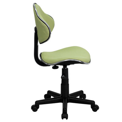 Flash Furniture Student Mid-Back Task Chair with Metal Accent Bands
