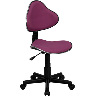 Flash Furniture Student Mid-Back Task Chair with Metal Accent Bands
