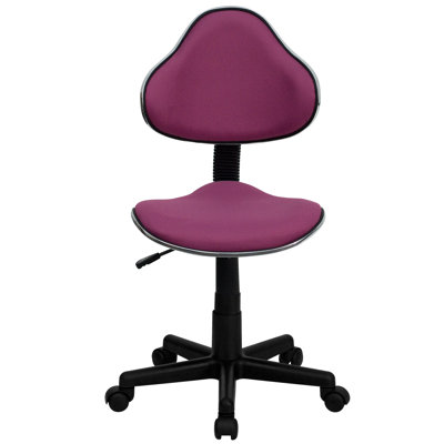 Flash Furniture Student Mid-Back Task Chair with Metal Accent Bands