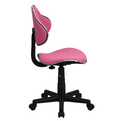 Flash Furniture Student Mid-Back Task Chair with Metal Accent Bands