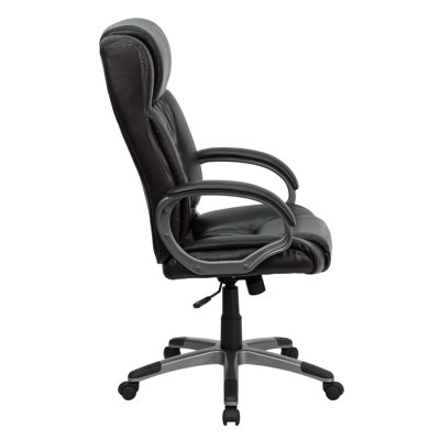 Flash Furniture Double Padded High-Back Office Chair with Titanium Base