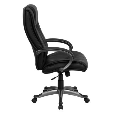 Flash Furniture High-Back Leather Office Chair