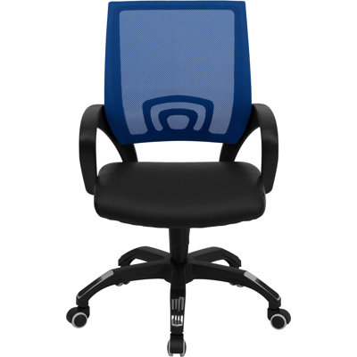 Flash Furniture Mid-Back Leather Task Chair