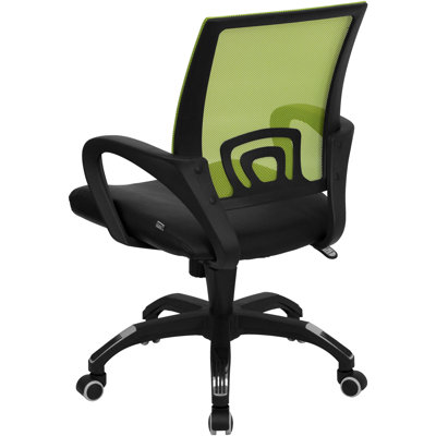 Flash Furniture Mid-Back Leather Task Chair