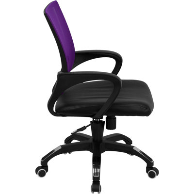 Flash Furniture Mid-Back Leather Task Chair