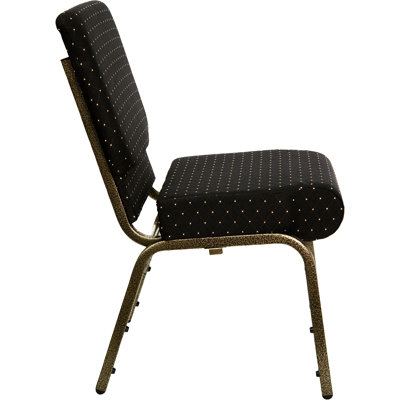 Flash Furniture Hercules Series 21'' Extra Wide Stacking Church Chair with 4'' Thick Seat