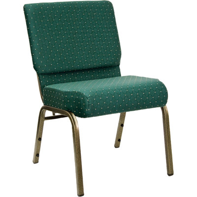 Flash Furniture Hercules Series 21'' Extra Wide Stacking Church Chair with 4'' Thick Seat