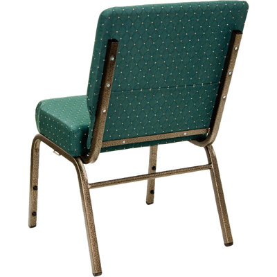 Flash Furniture Hercules Series 21'' Extra Wide Stacking Church Chair with 4'' Thick Seat