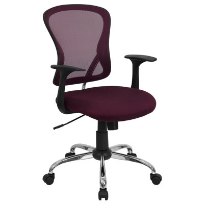 Flash Furniture Mid-Back Mesh Office Chair with Chrome Base