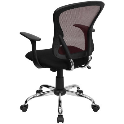 Flash Furniture Mid-Back Mesh Office Chair with Chrome Base
