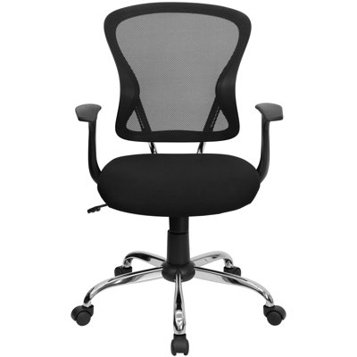 Flash Furniture Mid-Back Mesh Office Chair with Chrome Base