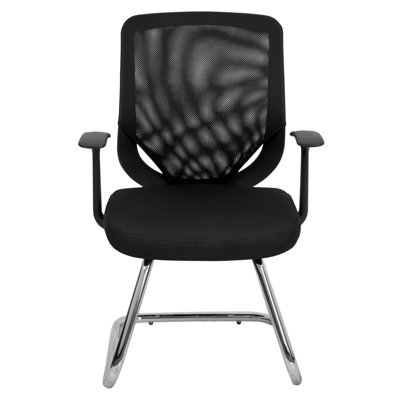 Flash Furniture Mesh Office Guest Side Chair with Mesh Fabric Seat