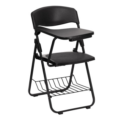 Flash Furniture Plastic 32" Right Handed Tablet Arm Desk
