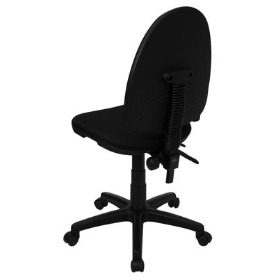 Flash Furniture Mid-Back Multi-Functional Task Chair with Adjustable Lumbar Support