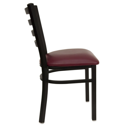 Flash Furniture Hercules Series Ladder Back Side Chair
