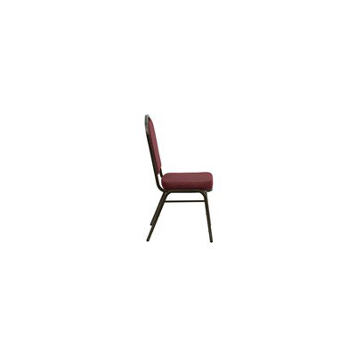 Flash Furniture Hercules Series Crown Back Stacking Banquet Chair with 2.5'' Thick Seat