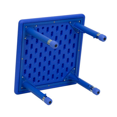 Flash Furniture Square Height Adjustable Plastic Activity Table
