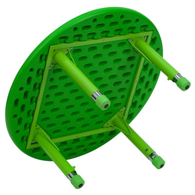 Flash Furniture Round Height Adjustable Plastic Activity Table