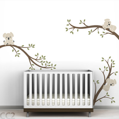LittleLion Studio Koala Tree Branches Wall Decal