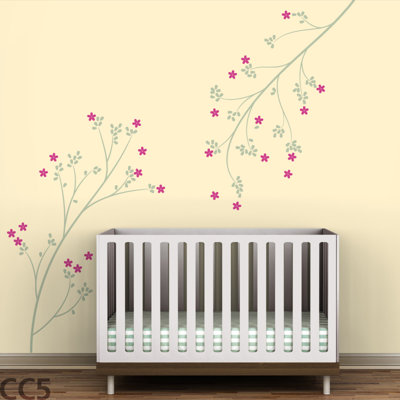 LittleLion Studio Blossom Branches Wall Decal