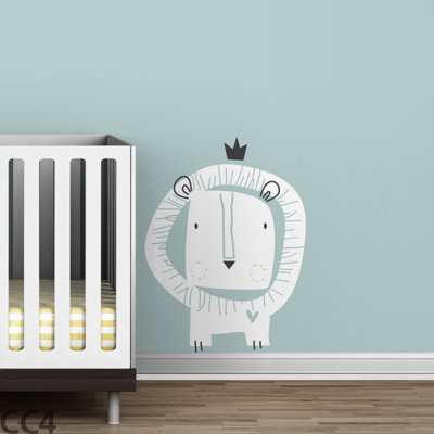 LittleLion Studio Baby Zoo Lion King Wall Decal