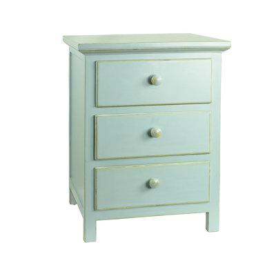 Evelynn 3 Drawer Nightstand by Antique Revival -image