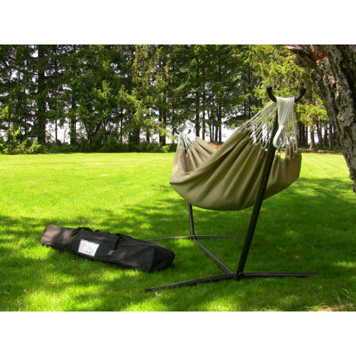 Vivere Hammocks Combo - Sunbrella Hammock with Stand