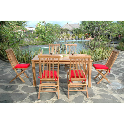 Anderson Collections Montage 7 Piece Dining Set