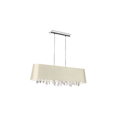 Dainolite 4 Light Drum Pendant
