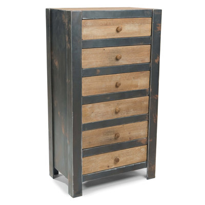 Bolt 6 Drawer Chest by Moe's Home Collection -image