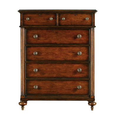 The Classic Portfolio British Colonial 6 Drawer Chest by Stanley Furniture -image