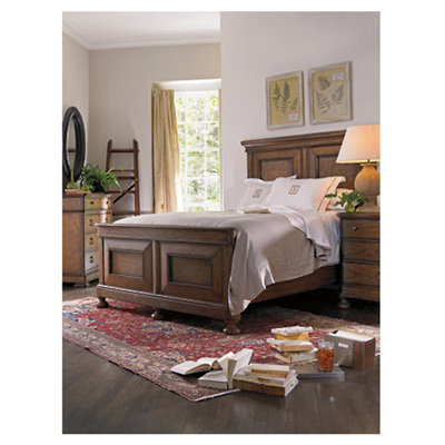 European Farmhouse Old Salt Road Panel Bed by Stanley Furniture -image