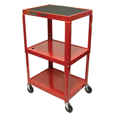 Luxor Adjustable Height  Open Shelf Table