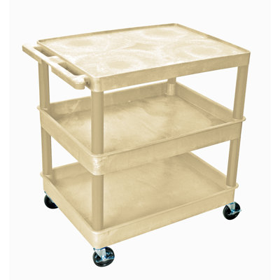 Luxor Three Shelf Utility Cart